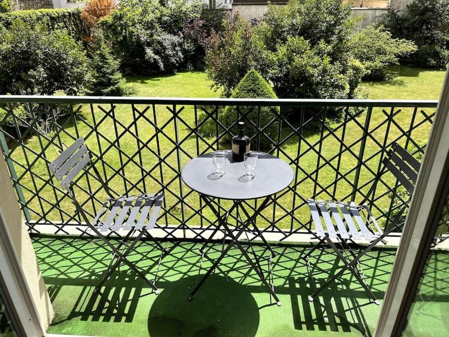 Superbe Appartement Avec Belle Vue Jardin パリ エクステリア 写真
